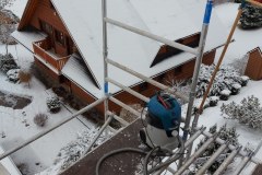 Repas drevenice v obci Zuberec